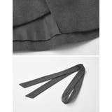 スカーフ付きウールライクノーカラージャケット | Re:EDIT | 詳細画像22