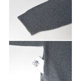 フェイクファー襟ダブルジップニットコート | Re:EDIT | 詳細画像25