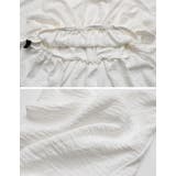 ポーラスクエアネックキャンディスリーブシャーリングブラウス | Re:EDIT | 詳細画像20 