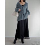 ミドル丈フェザーニットカーディガン | Re:EDIT | 詳細画像14