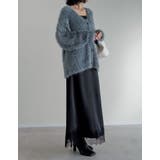 ミドル丈フェザーニットカーディガン | Re:EDIT | 詳細画像15