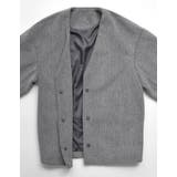 フェイクウールベルト付きノーカラーコート | Re:EDIT | 詳細画像24