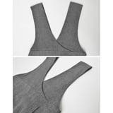 [低身長サイズ有]ツイードラップデザイン風ジャンパースカート | Re:EDIT | 詳細画像22 