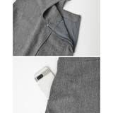 [低身長サイズ有]ツイードラップデザイン風ジャンパースカート | Re:EDIT | 詳細画像23 