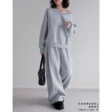 [低身長/高身長サイズ有]裏起毛スウェットサイドタックバルーンパンツ | Re:EDIT | 詳細画像28 