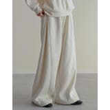 [低身長/高身長サイズ有]裏起毛スウェットサイドタックバルーンパンツ | Re:EDIT | 詳細画像32 