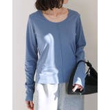 [大きいサイズ有][前後2WAY]裏微起毛バックオープントップス | Re:EDIT | 詳細画像26 