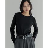 [大きいサイズ有][前後2WAY]裏微起毛バックオープントップス | Re:EDIT | 詳細画像29 