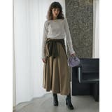 [2026S S COLLECTION][低身長サイズ有]タックボリュームフレア… | Re:EDIT | 詳細画像10 