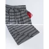 [低身長/高身長サイズ有]マルチボーダーカットソーリラックスパンツ | Re:EDIT | 詳細画像14 