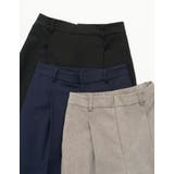 [低身長/高身長サイズ有]ツイルタックストレートパンツ | Re:EDIT | 詳細画像2 