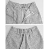 [低身長/高身長サイズ有]モノトーンツイードテーパードパンツ | Re:EDIT | 詳細画像19 