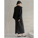 [2点セット][低身長 高身長サイズ有]ストレッチミックスツイルワンピース×レー… | Re:EDIT | 詳細画像30 