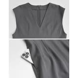 [2点セット][低身長 高身長サイズ有]ストレッチミックスツイルワンピース×レー… | Re:EDIT | 詳細画像33 