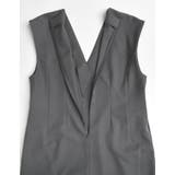 [2点セット][低身長 高身長サイズ有]ストレッチミックスツイルワンピース×レー… | Re:EDIT | 詳細画像34 