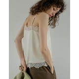 [2026S/S COLLECTION]サテンレースキャミソール | Re:EDIT | 詳細画像11 