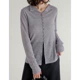 グレー(503) | [2026S/S COLLECTION]シアーカットレースカーディガン | Re:EDIT