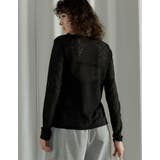 [2026S/S COLLECTION]シアーカットレースカーディガン | Re:EDIT | 詳細画像29 