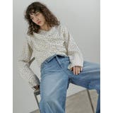 [2026S/S COLLECTION]ドットドレープブラウス | Re:EDIT | 詳細画像10 
