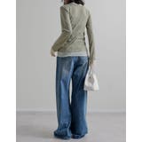 [2026S S COLLECTION]リブカットソーチュールレイヤード風ポロト… | Re:EDIT | 詳細画像15 