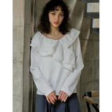 ホワイト(502) | [2026S S COLLECTION]無地orギンガムチェックサッカーアシンメ… | Re:EDIT