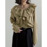 ベージュ(504) | [2026S S COLLECTION]無地orギンガムチェックサッカーアシンメ… | Re:EDIT