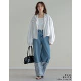 [新色追加][2026S S COLLECTION]無地orフロッキードット裾タ… | Re:EDIT | 詳細画像14 