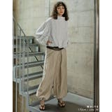 [2026S S COLLECTION]フロッキードット裾タックバルーンブルゾン | Re:EDIT | 詳細画像8 