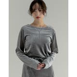 ベロアバックオープントップス | Re:EDIT | 詳細画像3