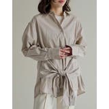 [2026S S COLLECTION]ブロード無地＆ストライプウエスト巻きデザ… | Re:EDIT | 詳細画像21 