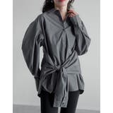 [2026S S COLLECTION]ブロード無地＆ストライプウエスト巻きデザ… | Re:EDIT | 詳細画像31 