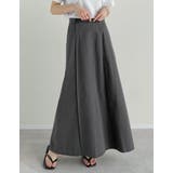 [低身長サイズ有]カツラギピンタックAラインスカート | Re:EDIT | 詳細画像3 