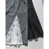 [2026S S COLLECTION][低身長サイズ有]ツイルレースドッキング… | Re:EDIT | 詳細画像2 