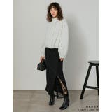 [2026S S COLLECTION][低身長サイズ有]ツイルレースドッキング… | Re:EDIT | 詳細画像6 