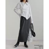 [2026S S COLLECTION][低身長サイズ有]ツイルレースドッキング… | Re:EDIT | 詳細画像9 