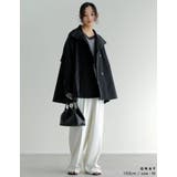 オーバーサイズレースVネックニットチュニック | Re:EDIT | 詳細画像21 