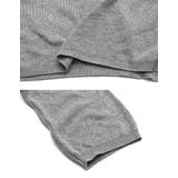 オーバーサイズレースVネックニットチュニック | Re:EDIT | 詳細画像23 