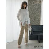 [2026S S COLLECTION]リブニットソーランダムレースヘムチュニッ… | Re:EDIT | 詳細画像6 