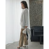 [2026S S COLLECTION]リブニットソーランダムレースヘムチュニッ… | Re:EDIT | 詳細画像8 