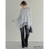 [2026S S COLLECTION]リブニットソーランダムレースヘムチュニッ… | Re:EDIT | 詳細画像9 