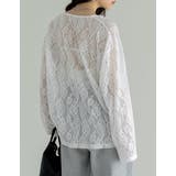 [2026S S COLLECTION]深Vネック総レースシアープルオーバーチュ… | Re:EDIT | 詳細画像12 