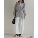 [2026S/S COLLECTION]2WAYシャイニーシアーシャツ | Re:EDIT | 詳細画像16 