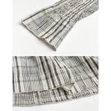 [2026S/S COLLECTION]ギンガムチェックシャーリングブラウス | Re:EDIT | 詳細画像24 