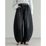 [DENIM COLLECTION][低身長 高身長サイズ有]コットンブレンドバ… | Re:EDIT | 詳細画像27 