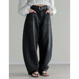 [DENIM COLLECTION][低身長 高身長サイズ有]コットンブレンドバ… | Re:EDIT | 詳細画像32 