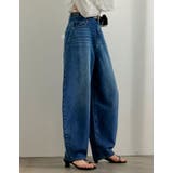 [DENIM COLLECTION][低身長 高身長サイズ有]コットンブレンドバ… | Re:EDIT | 詳細画像33 