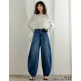 [DENIM COLLECTION][低身長 高身長サイズ有]コットンブレンドバ… | Re:EDIT | 詳細画像34 