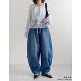 [DENIM COLLECTION][低身長 高身長サイズ有]コットンブレンドバ… | Re:EDIT | 詳細画像40 