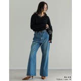 [DENIM COLLECTION][低身長 高身長サイズ有]コットンブレンドセ… | Re:EDIT | 詳細画像11 