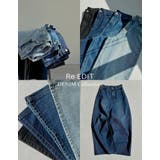 [DENIM COLLECTION][低身長 高身長サイズ有]コットンブレンドル… | Re:EDIT | 詳細画像13 